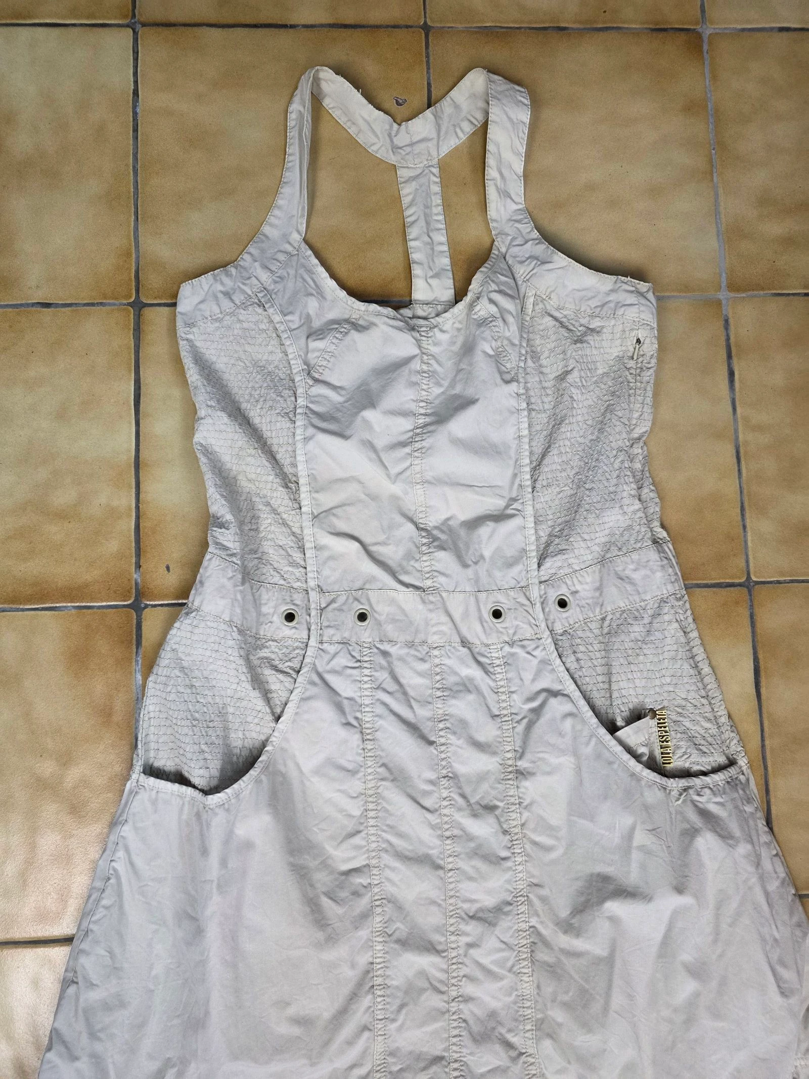 Vestido safari cottagecore fairycore estético con lentejuelas vintage y2k talla 38/40 – photo 10